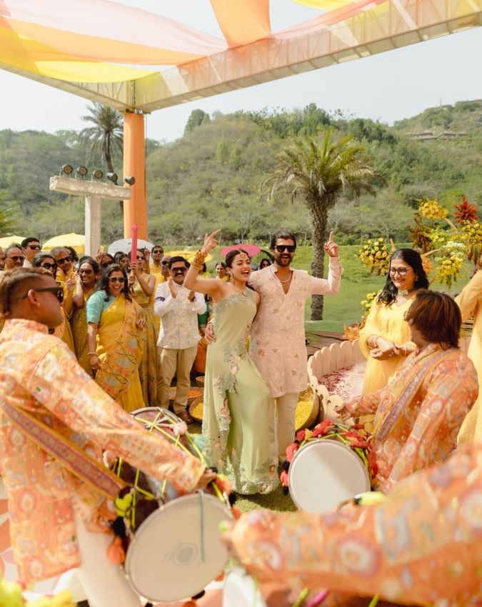 Rashmika Mandanna and Vijay Deverakonda share Haldi ceremony photos-1-2-3-4-5