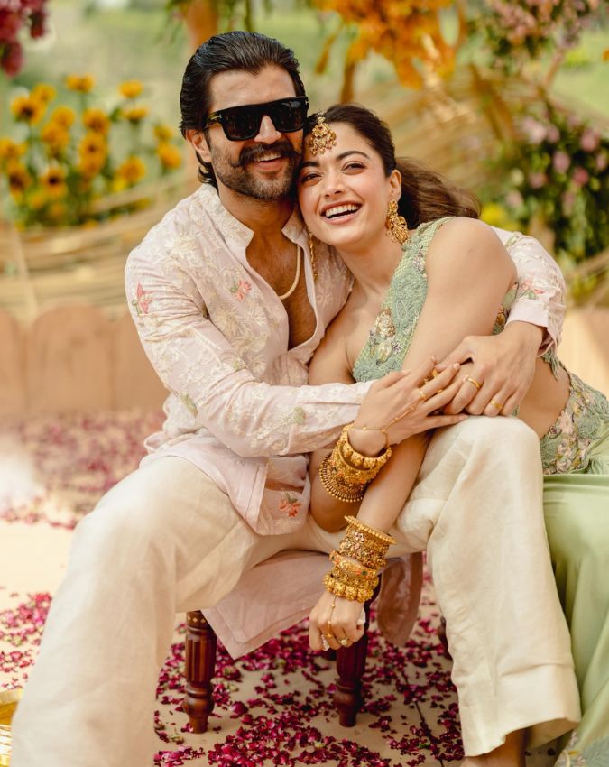 Rashmika Mandanna and Vijay Deverakonda share Haldi ceremony photos-1-2-3-4-5-6