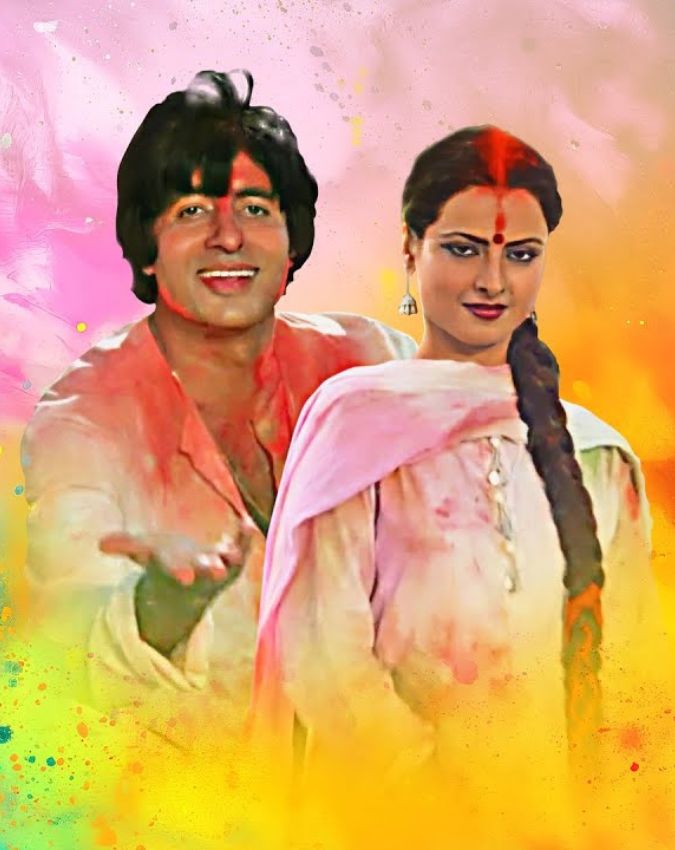 Holi in bollywood Movies-1-2-3-4-5