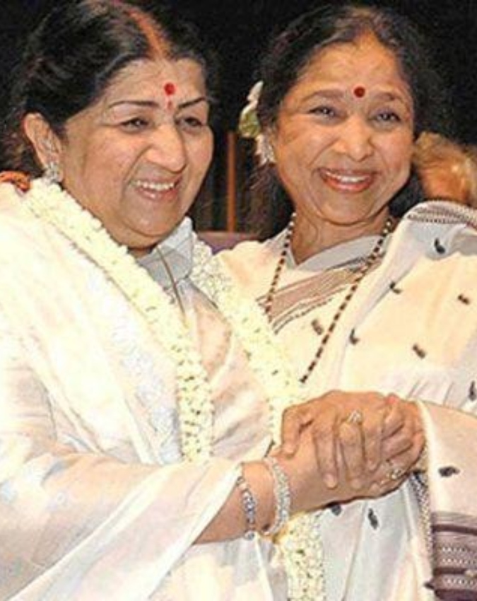 Asha Bhosle-lata Mangeshkar-1-2