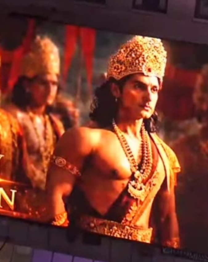 Ramayan's Ravi Dubey Lakshman Look on Times Square -1-2-3