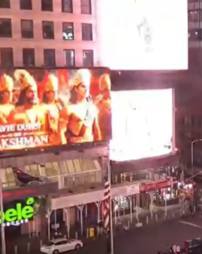 Ramayan's Ravi Dubey Lakshman Look on Times Square -1-2-3-4-5