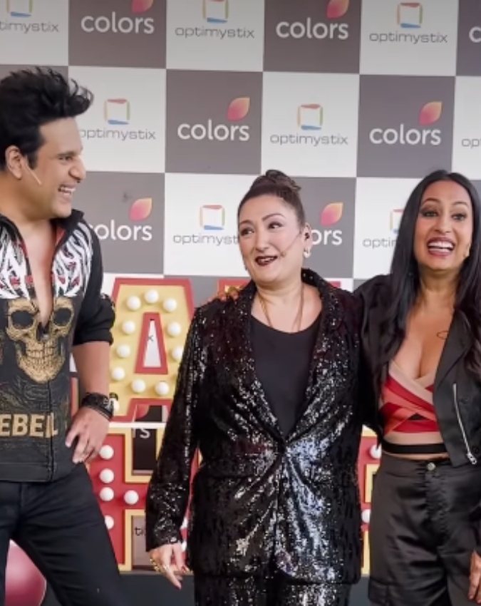 Sunita Ahuja-Krushna Abhishek, Kashmera Shah-1-2-3