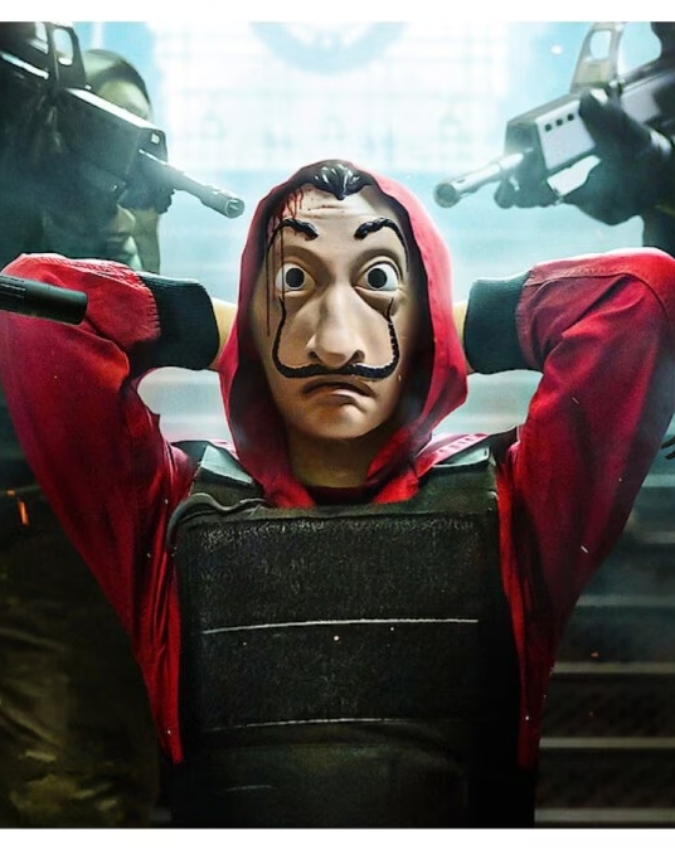 Money Heist-Squid Game-1-2-3