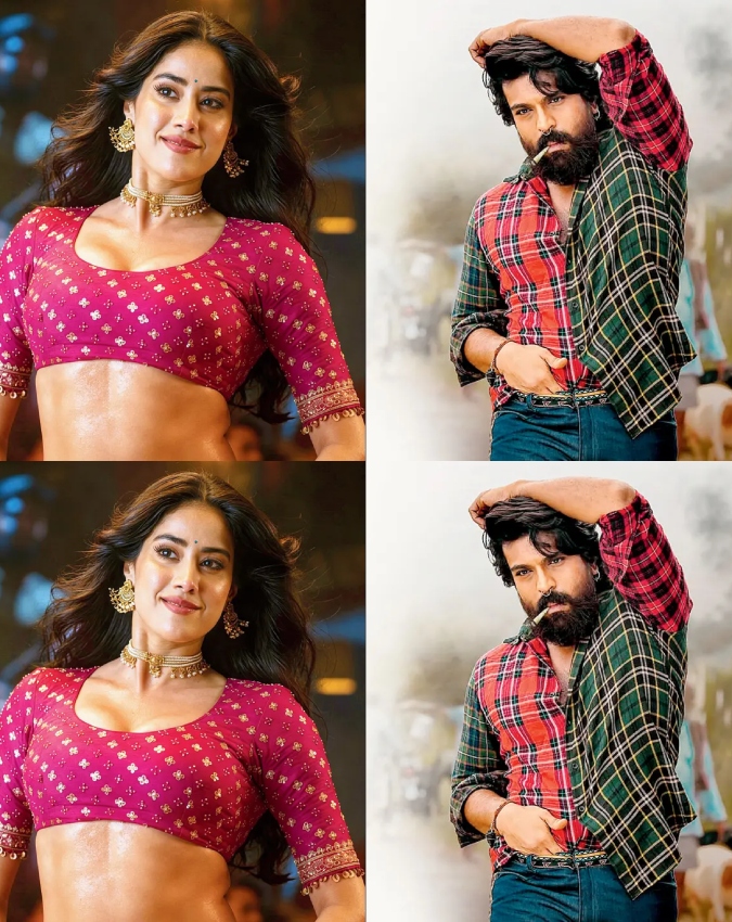 Janhvi Kapoor In Peddi-1-2-3-4