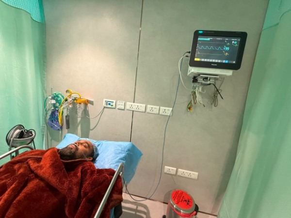 Bosco Martis hospitalised
