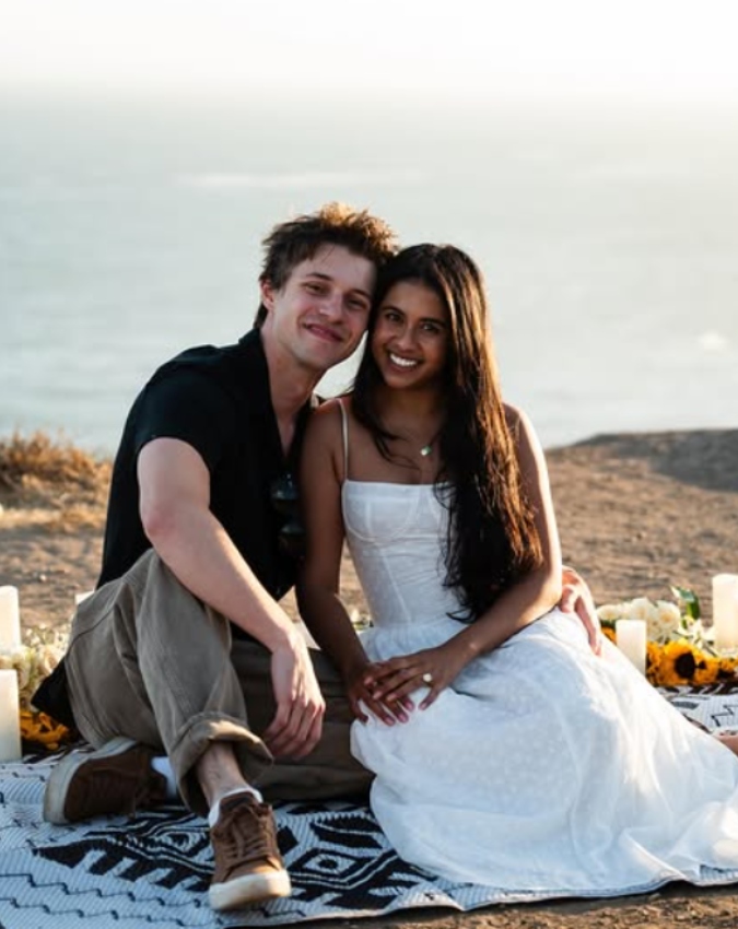 Dishani Chakraborty With Fiance-1-2-3-4-5-6