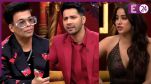 Koffee With Karan 9 Varun Dhawan Janhvi Kapoor